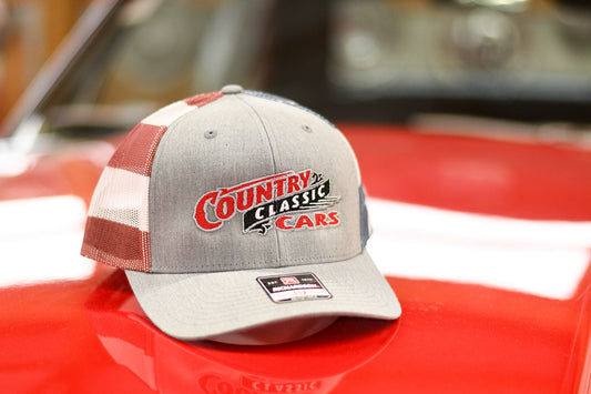 Country Classic Cars Richardson hat/ flag