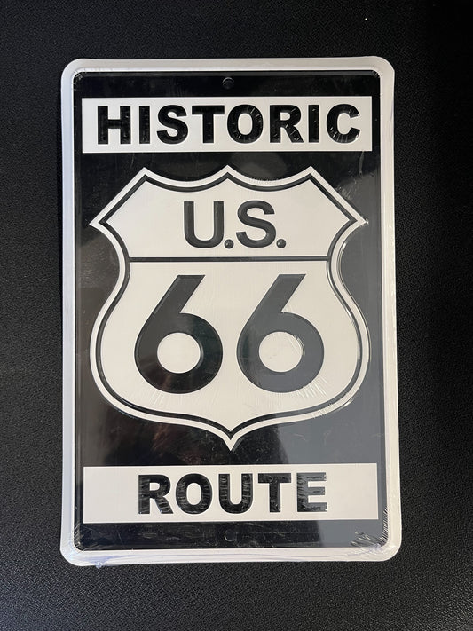 Route 66 sign-square